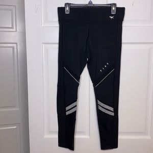 Victoria’s Secret PINK- mesh ultimate leggings: size Large